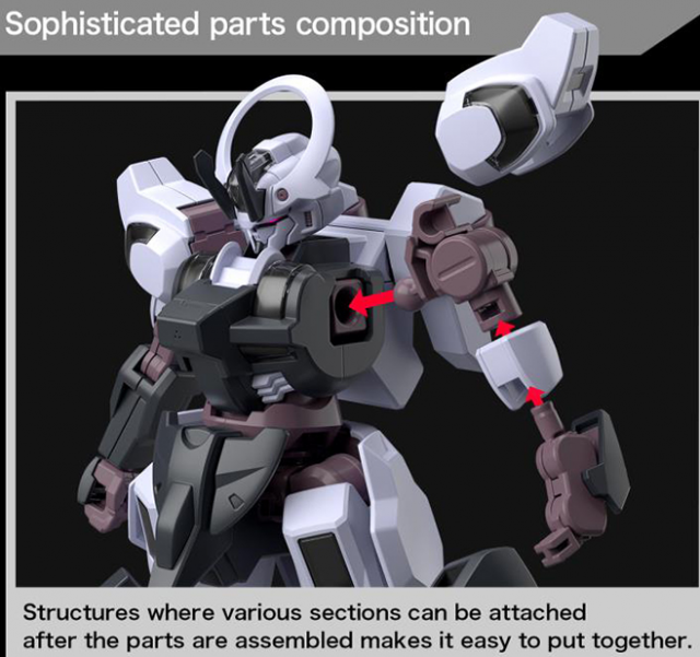 Gundam Schwarzette 1/144 Scale High Grade Model Kit | Mobile Suit Gundam: The Witch from Mercury | Bandai Spirits