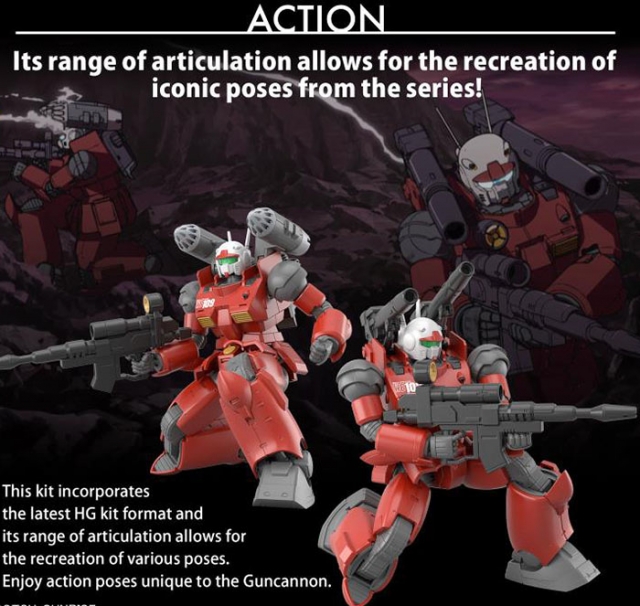 Guncannon Cucuruz Doan's Island Version 1/144 Scale HGUC Model Kit | Mobile Suit Gundam: Cucuruz Doan's Island | Bandai Spirits