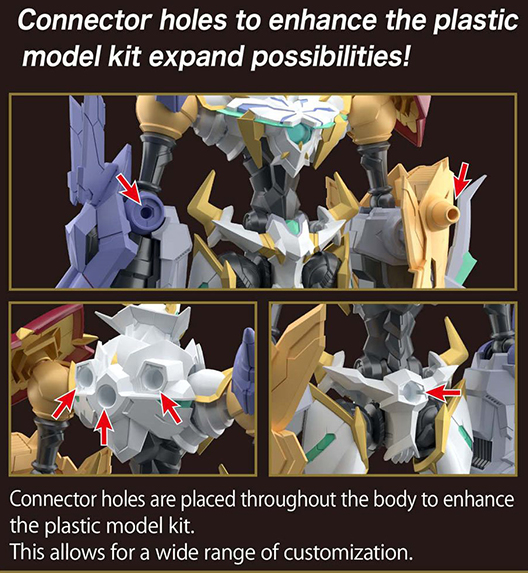 Omegamon X-Antibody Model Kit Figure-rise Standard Amplified | Digimon | Bandai Spirits