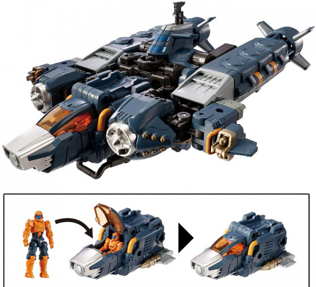 TM-13 Tactical Mover Argo Versalter Voyager Unit | Diaclone Reboot