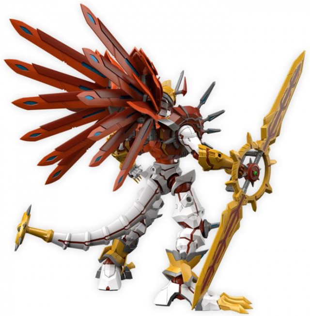 ShineGreymon Model Kit Figure-rise Standard Amplified | Digimon | Bandai Spirits