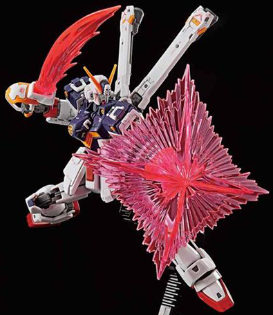 Crossbone Gundam X1 Real Grade 1/144 Scale Model Kit | Mobile Suit Crossbone Gundam | Bandai Spirits