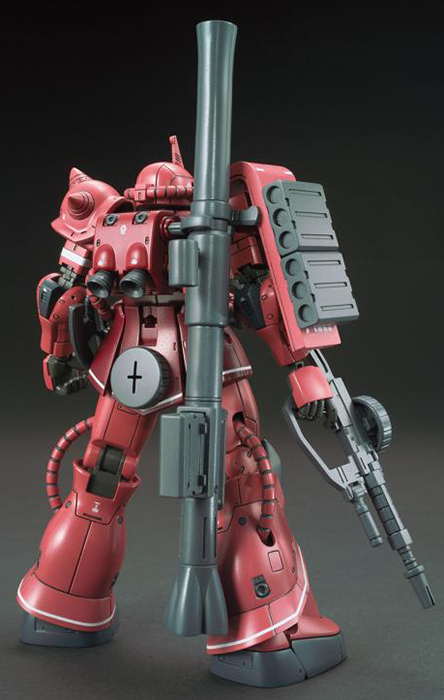 MS-06S Zaku II Char Red Comet Version 1:144 Scale High Grade Model Kit | Mobile Suit Gundam: The Origin | Bandai Spirits
