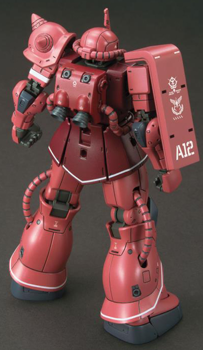 MS-06S Zaku II Char Red Comet Version 1:144 Scale High Grade Model Kit | Mobile Suit Gundam: The Origin | Bandai Spirits