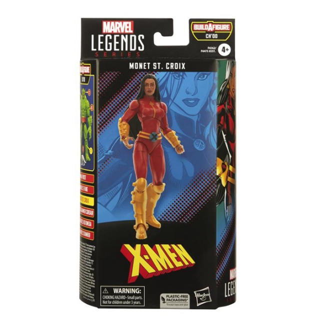 Monet St. Croix Ch'od BAF | X-Men | Marvel Legends