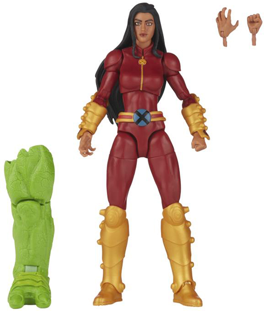 Monet St. Croix Ch'od BAF | X-Men | Marvel Legends