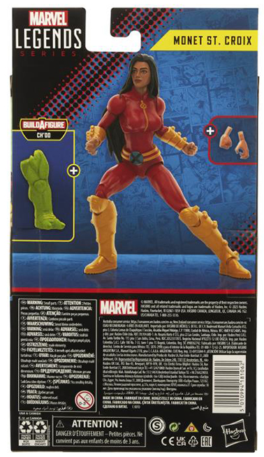 Monet St. Croix Ch'od BAF | X-Men | Marvel Legends