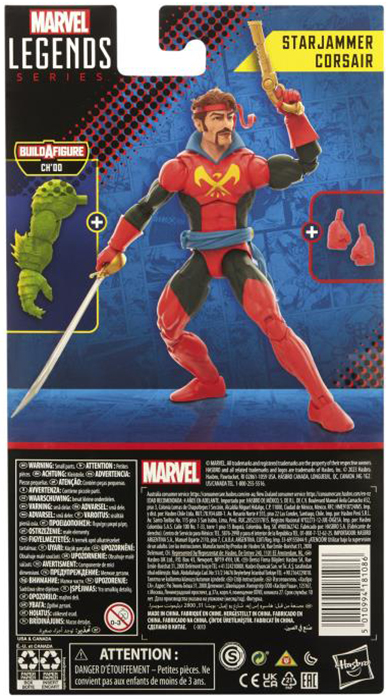 Starjammer Corsair Ch'od BAF | X-Men | Marvel Legends