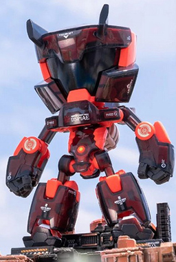 Heats Boy with Giant Airbrush Black Version | Earnestcore Craft