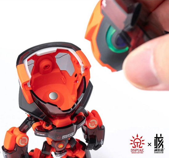 Heats Boy with Giant Airbrush Black Version | Earnestcore Craft