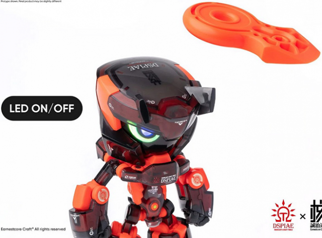 Heats Boy with Giant Airbrush Black Version | Earnestcore Craft