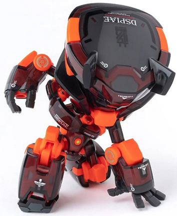 Heats Boy with Giant Airbrush Black Version | Earnestcore Craft