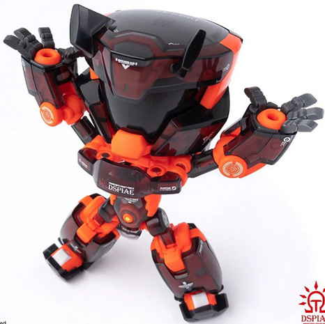 Heats Boy with Giant Airbrush Black Version | Earnestcore Craft