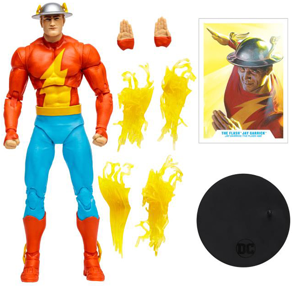 The Flash Jay Garrick 7-inch Scale Jay Garrick: The Flash Age | DC Multiverse | McFarlane Toys