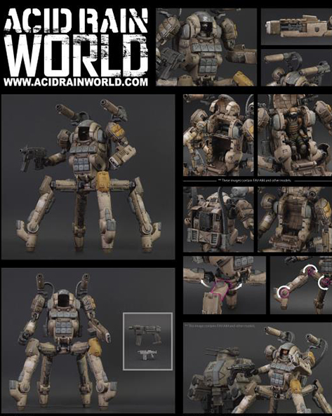 FAV-A84 Scorpion Laurel LAA3s 1:18 Scale | Acid Rain FAV