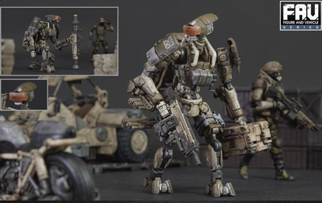 FAV-A85 Ash Camelbot HR57s 1:18 Scale | Acid Rain FAV