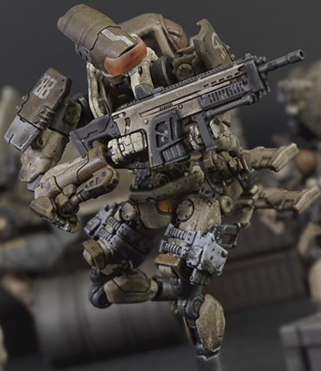 FAV-A85 Ash Camelbot HR57s 1:18 Scale | Acid Rain FAV