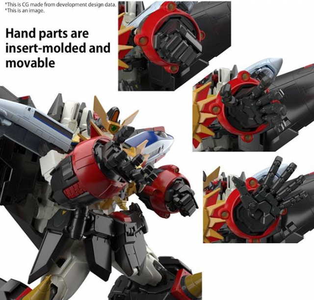 GaoGaiGar Real Grade Model Kit | The King of Braves GaoGaiGar | Bandai Spirits