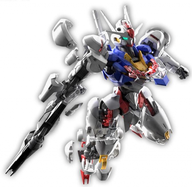 Gundam Aerial 1/100 Scale Full Mechanics Model Kit | Mobile Suit Gundam: The Witch from Mercury | Bandai Spirits