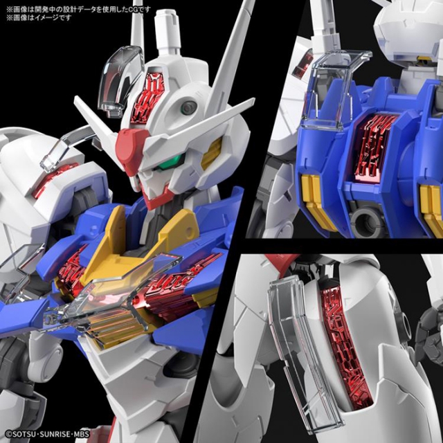Gundam Aerial 1/100 Scale Full Mechanics Model Kit | Mobile Suit Gundam: The Witch from Mercury | Bandai Spirits