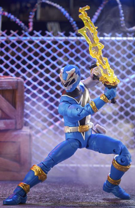 Blue Ranger 6-inch Scale Lightning Collection | Power Rangers Dino Fury | Hasbro