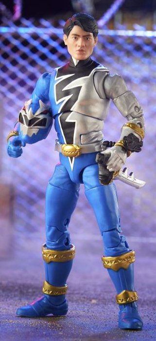Blue Ranger 6-inch Scale Lightning Collection | Power Rangers Dino Fury | Hasbro