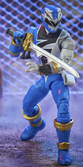 Blue Ranger 6-inch Scale Lightning Collection | Power Rangers Dino Fury | Hasbro
