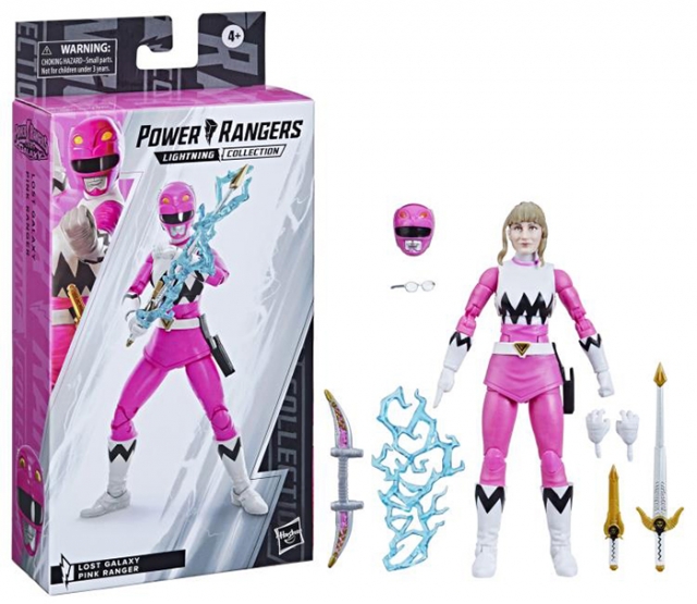 Pink Ranger 6-inch Scale Lightning Collection | Power Rangers Lost Galaxy | Hasbro 