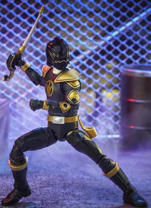 Black Ranger 6-inch Scale Lightning Collection | Power Rangers Dino Thunder | Hasbro