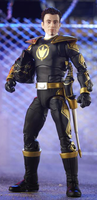 Black Ranger 6-inch Scale Lightning Collection | Power Rangers Dino Thunder | Hasbro