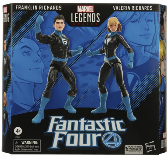 Franklin and Valeria Richards 6-Inch Scale Two-pack | Fantastic Four | Marvel Legends