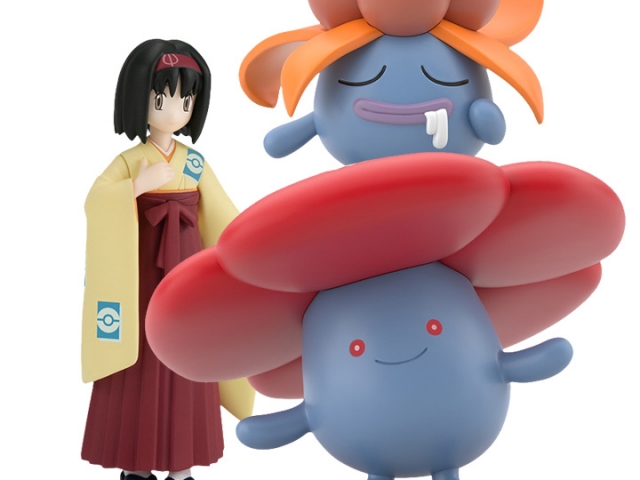 Kanto Region Erika, Gloom and Vileplume Set of 3 Pokemon Scale World | Bandai Spirits | Pokemon