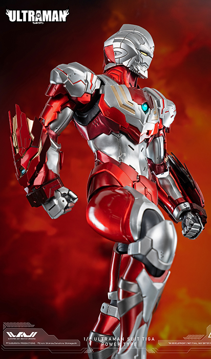 Ultraman Suit Tiga Power Type 1/6 Scale FigZero | Ultraman | threezero