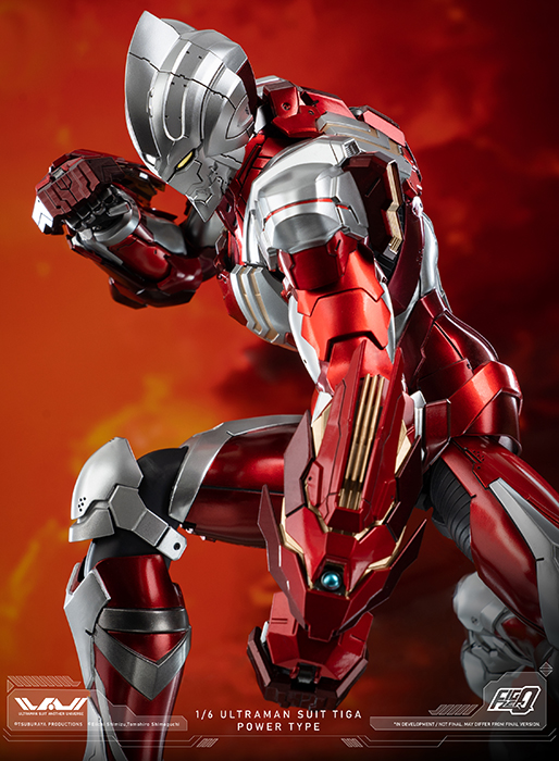 Ultraman Suit Tiga Power Type 1/6 Scale FigZero | Ultraman | threezero