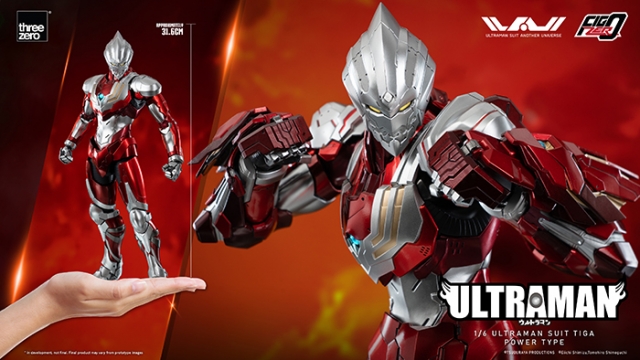 Ultraman Suit Tiga Power Type 1/6 Scale FigZero | Ultraman | threezero