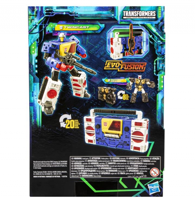 Twincast and Rewind Voyager Class | Transformers: Legacy Evolution