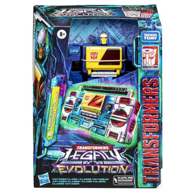 Twincast and Rewind Voyager Class | Transformers: Legacy Evolution