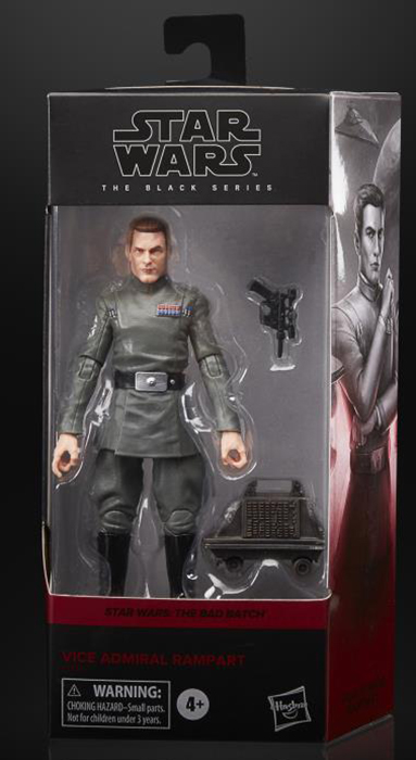 Vice Admiral Rampart 6-Inch Scale | Star Wars: The Bad Batch | Star Wars The Black Series