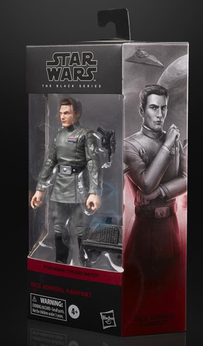 Vice Admiral Rampart 6-Inch Scale | Star Wars: The Bad Batch | Star Wars The Black Series