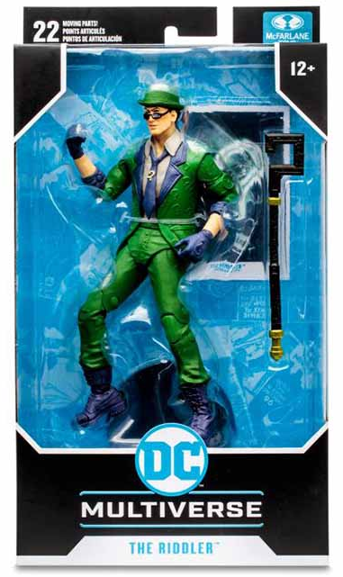 The Riddler 7-inch Scale Batman: Arkham City | DC Multiverse | McFarlane Toys