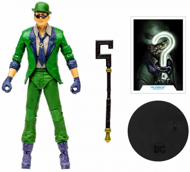 The Riddler 7-inch Scale Batman: Arkham City | DC Multiverse | McFarlane Toys