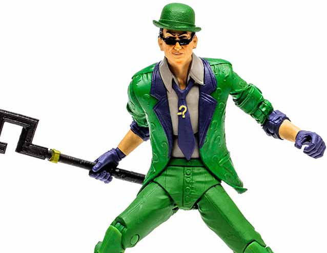 The Riddler 7-inch Scale Batman: Arkham City | DC Multiverse | McFarlane Toys