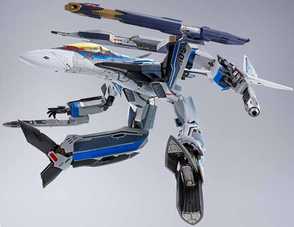 VF-31AX Kairos Plus Movie Edition (Hayate Immerman USE) DX Chogokin | Macross Delta the Movie: Absolute Live!!!!!! | Bandai Spirits