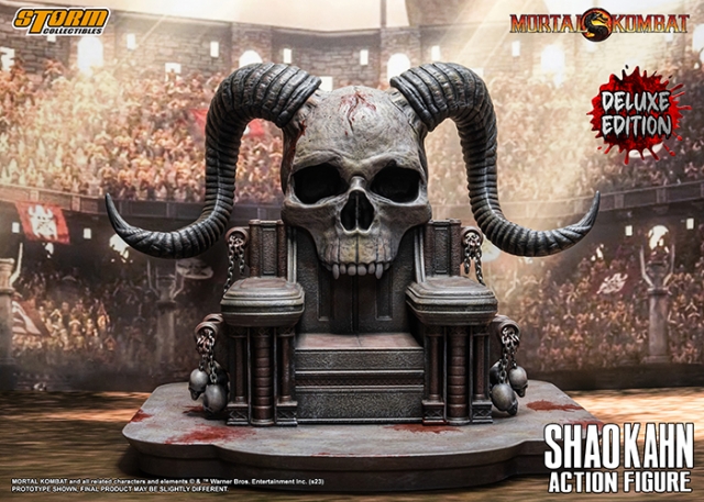 Shao Kahn Deluxe Version 1:12 Scale | Mortal Kombat | Storm Collectibles