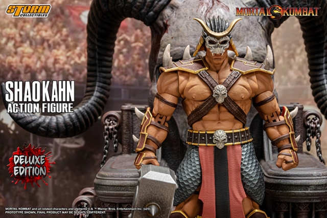 Shao Kahn Deluxe Version 1:12 Scale | Mortal Kombat | Storm Collectibles