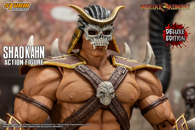Shao Kahn Deluxe Version 1:12 Scale | Mortal Kombat | Storm Collectibles