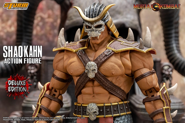 Shao Kahn Deluxe Version 1:12 Scale | Mortal Kombat | Storm Collectibles
