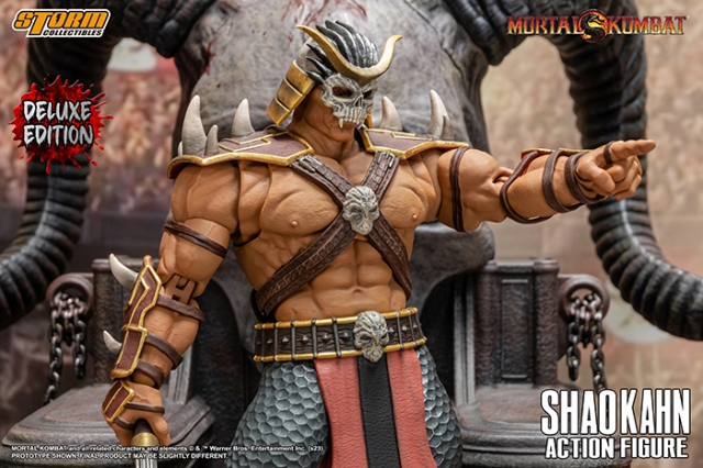 Shao Kahn Deluxe Version 1:12 Scale | Mortal Kombat | Storm Collectibles