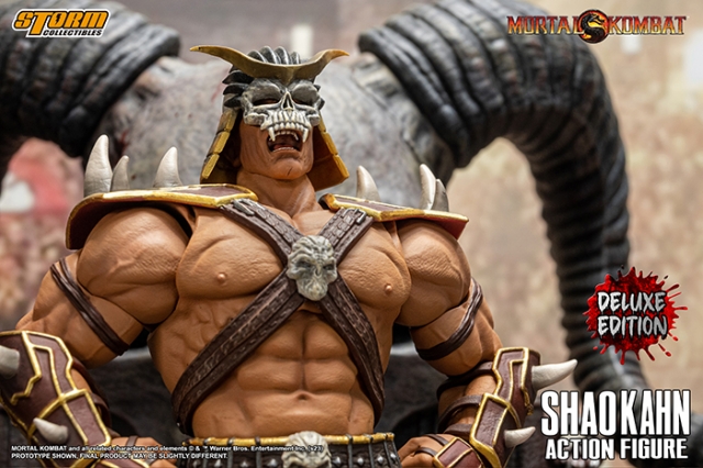 Shao Kahn Deluxe Version 1:12 Scale | Mortal Kombat | Storm Collectibles