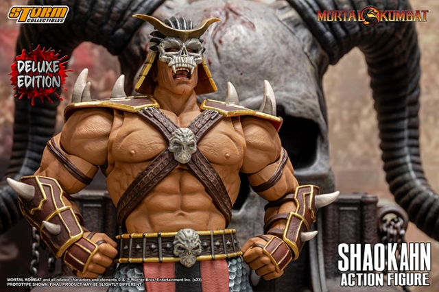 Shao Kahn Deluxe Version 1:12 Scale | Mortal Kombat | Storm Collectibles